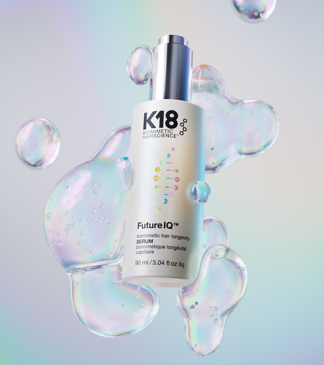 K18 Future IQ biomimetic hair longevity serum