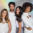 Models with healthy hair